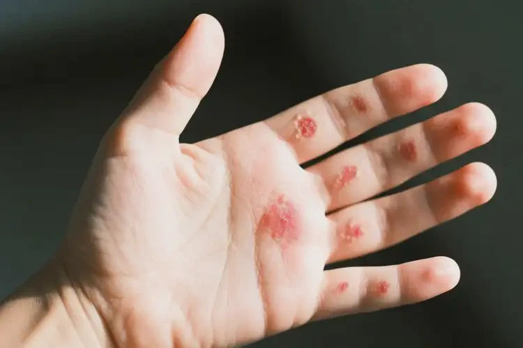 小孩手上長濕疹能徹底自愈嗎(圖1)