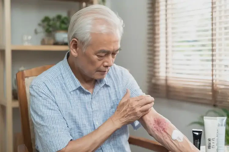 老人四肢有濕疹不管它會(huì)自己痊愈嗎(圖2)