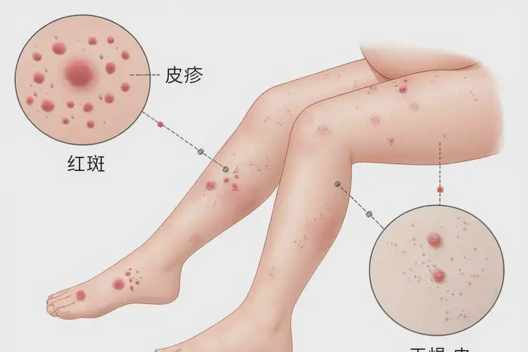 孕婦大腿出現(xiàn)濕疹能靠自己自愈嗎(圖3)