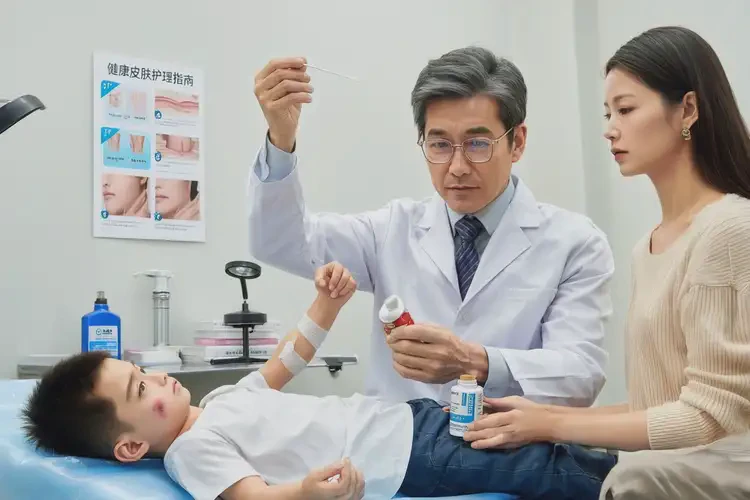 孩子屁股經(jīng)常起濕疹不管它會自己好嗎(圖2)