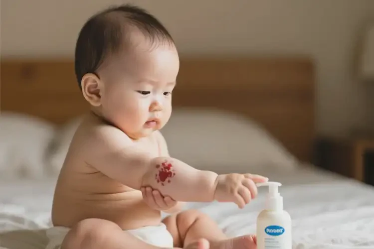 寶寶手臂有濕疹不管它會自己好嗎(圖2)