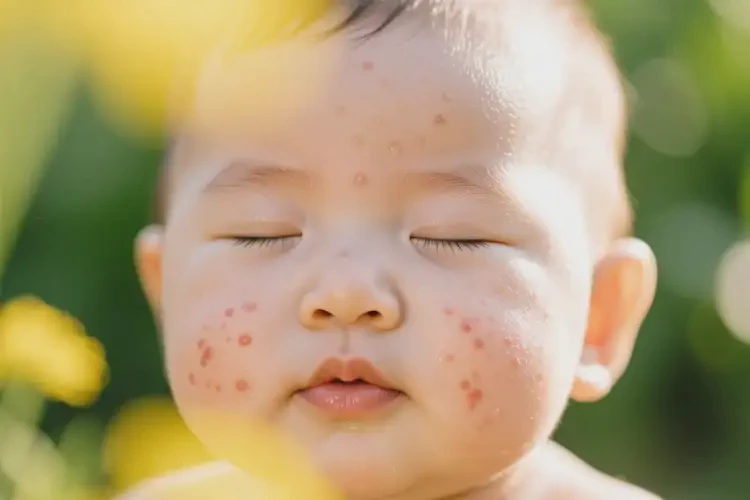 婴儿脸上经常长湿疹能够彻底治愈吗(图1)