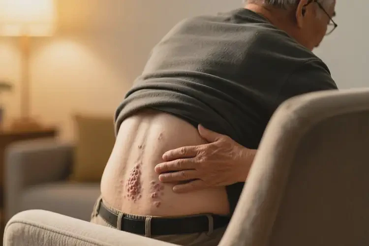 老年人屁股上起濕疹能夠徹底治愈嗎(圖4)