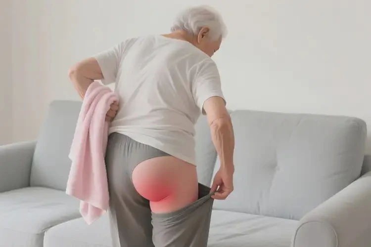 老人屁股經(jīng)常起濕疹不管它會(huì)自己好嗎(圖1)