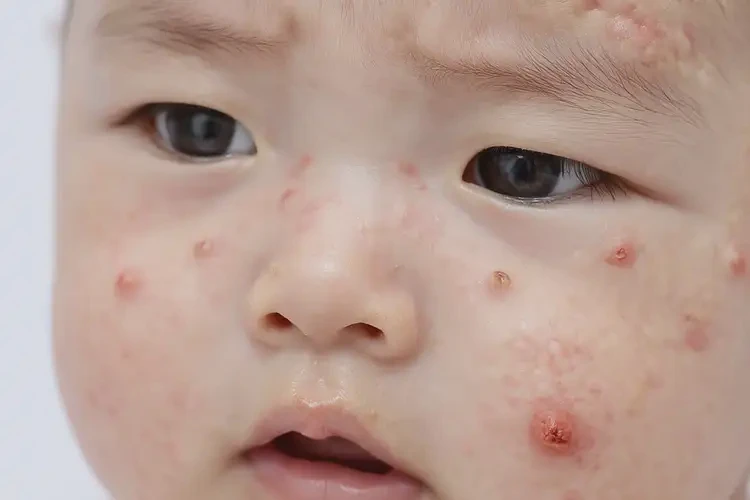 婴儿全身起湿疹不管它会自己好吗(图3)