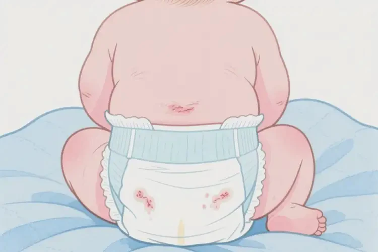 幼兒屁股有濕疹不管它會自己痊愈嗎(圖4)