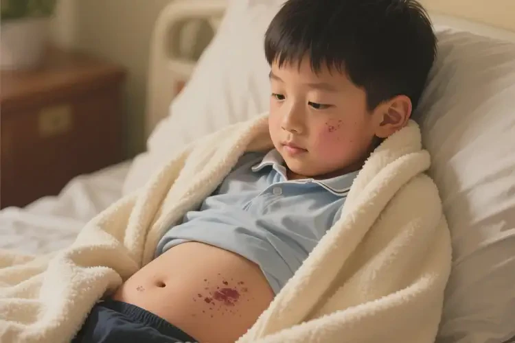 中學(xué)生肚子上經(jīng)常起濕疹能夠徹底治愈嗎(圖1)