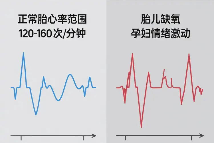 懷孕8個多月胎心率160左右怎么回事(圖1)