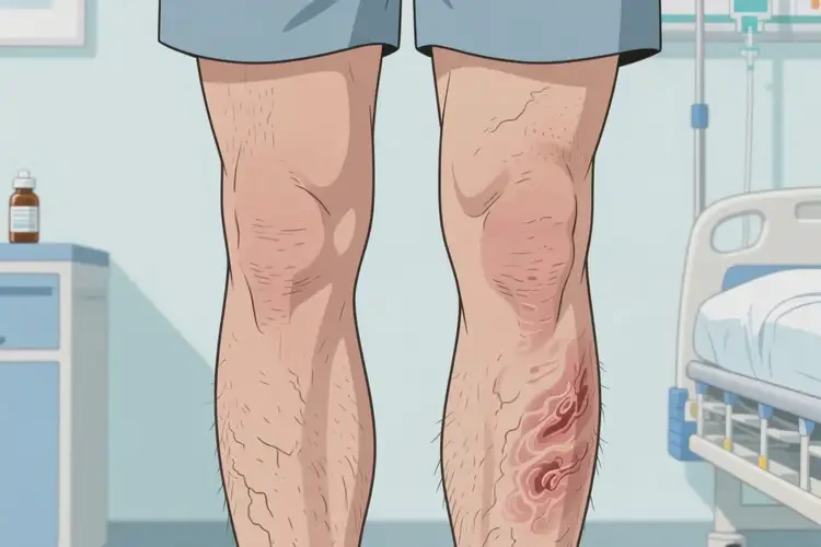 男生大腿上經(jīng)常起濕疹能靠自己自愈嗎(圖2)