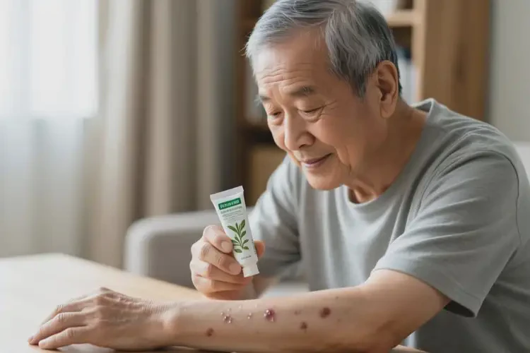 老年人手臂偶爾長(zhǎng)濕疹可以徹底自愈嗎(圖3)