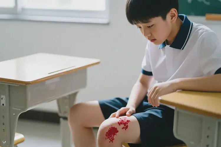 中學(xué)生大腿長(zhǎng)濕疹不管它會(huì)自己好嗎(圖4)