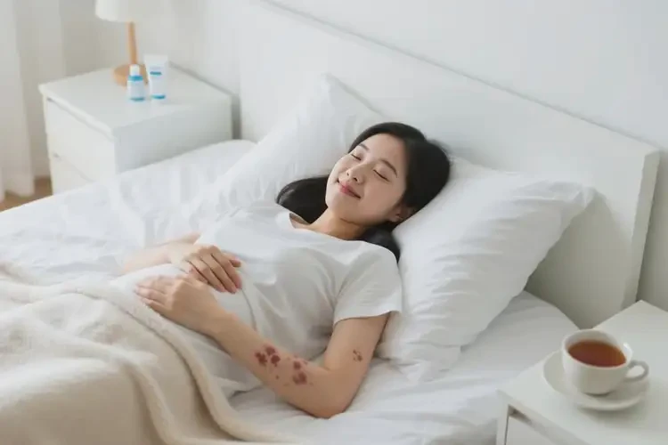 女生全身經(jīng)常起濕疹能夠徹底治愈嗎(圖2)