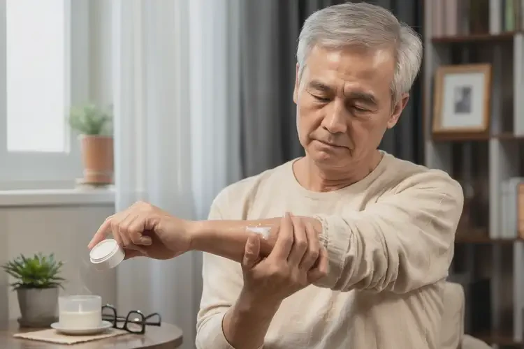 老年人手臂上長(zhǎng)濕疹不管它會(huì)自己自愈嗎(圖3)