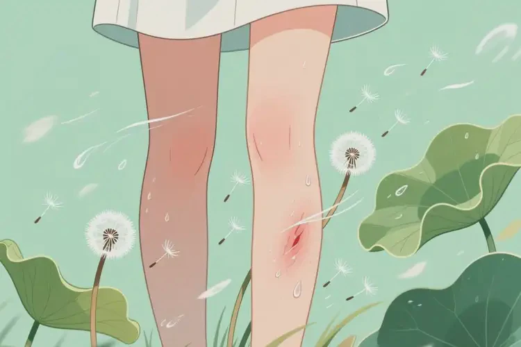 女生小腿上容易長(zhǎng)濕疹能徹底自愈嗎(圖1)