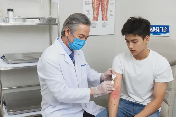 大學(xué)生手臂上出現(xiàn)濕疹能夠徹底治愈嗎(圖3)