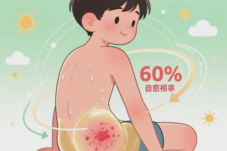 青少年屁股上出濕疹能不能徹底自愈(圖1)