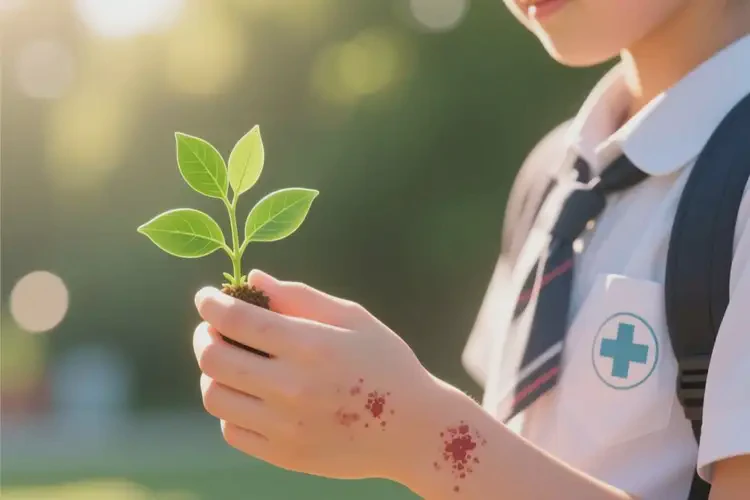 中學(xué)生手上長濕疹可不可以徹底自愈(圖1)