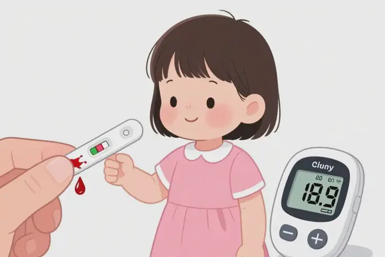 小孩中午血糖18点9是糖尿病吗(图1)