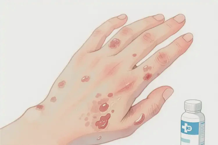 青少年手上容易起濕疹能徹底自愈嗎(圖4)