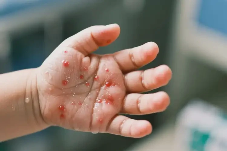 小孩手上容易长湿疹可不可以彻底自愈(图3)