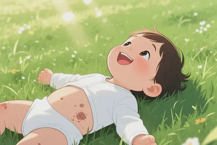 小孩肚子经常长湿疹可不可以彻底自愈(图1)