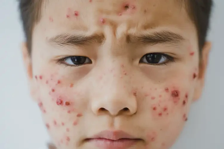 青少年臉上出現(xiàn)濕疹能夠徹底治愈嗎(圖4)