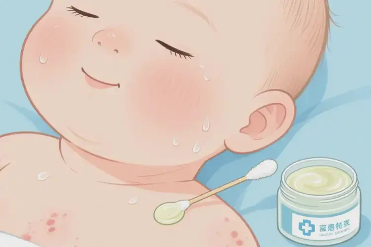 寶寶脖子上容易起濕疹可不可以徹底自愈(圖4)