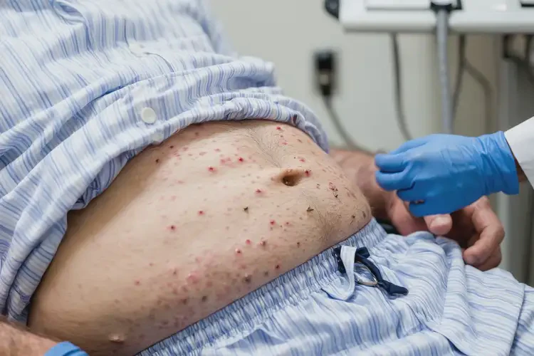 老年人肚子偶爾起濕疹可以徹底自愈嗎(圖3)