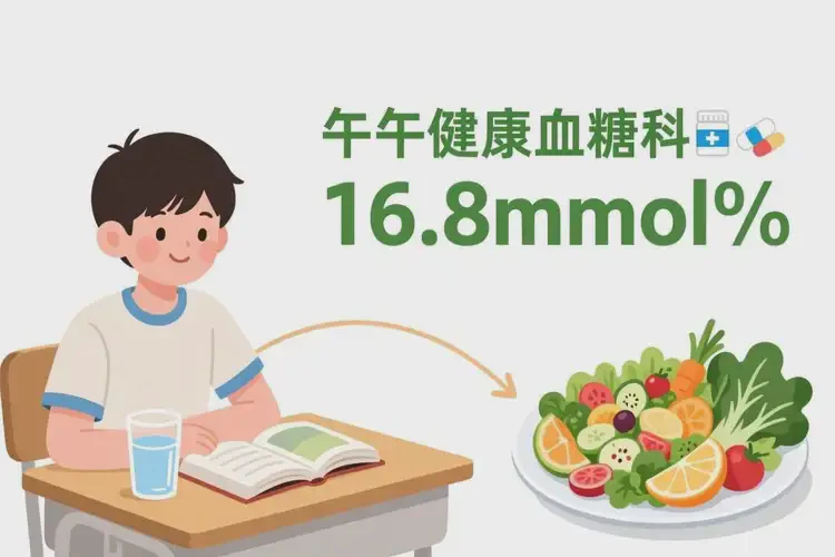 青少年中午血糖16點8意味著什么(圖3)