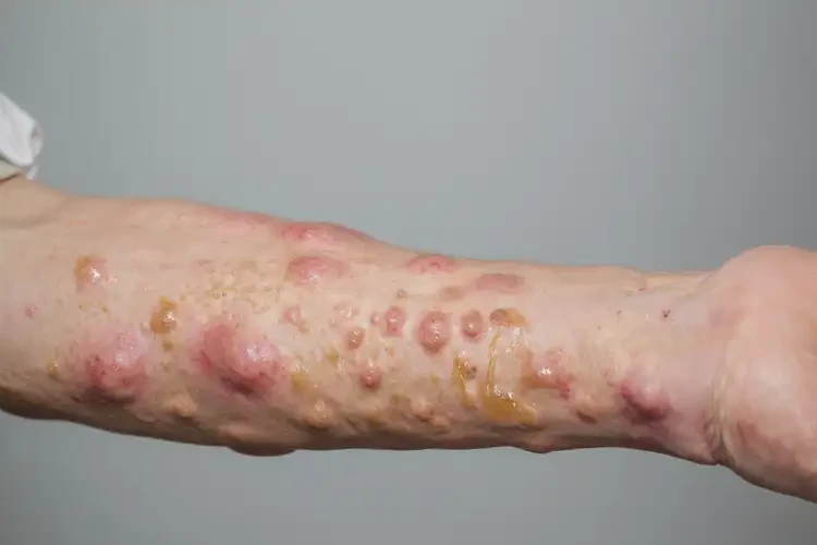 男人屁股上偶爾起濕疹不管它會自己自愈嗎(圖2)