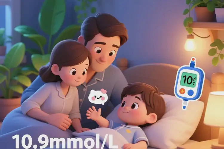 小孩睡前血糖10(圖1)