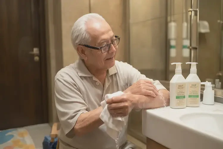 高齡老人脖子上有濕疹能夠徹底治愈嗎(圖4)