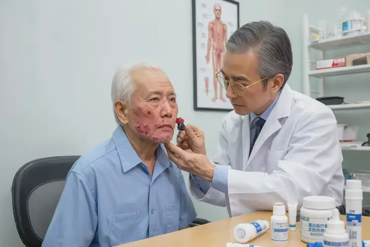 高齡老人臉上容易起濕疹能不能徹底自愈(圖2)