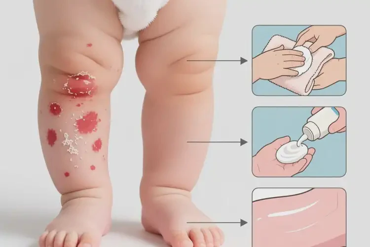 嬰幼兒小腿經(jīng)常起濕疹能夠徹底治愈嗎(圖3)