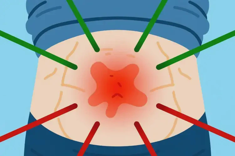 老年人肚子長濕疹不管它會自己痊愈嗎(圖1)