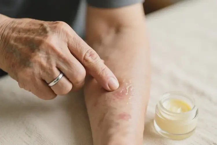 老年人手臂上长湿疹不管它会自己好吗(图3)