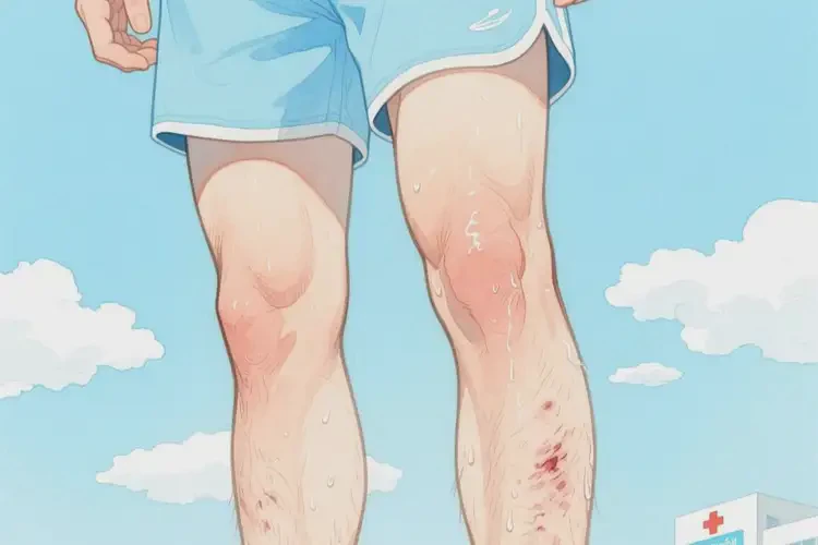 男生小腿上起濕疹可以徹底自愈嗎(圖2)