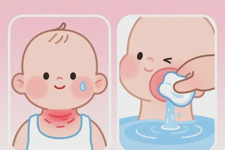 寶寶脖子上出濕疹能夠徹底治愈嗎(圖4)