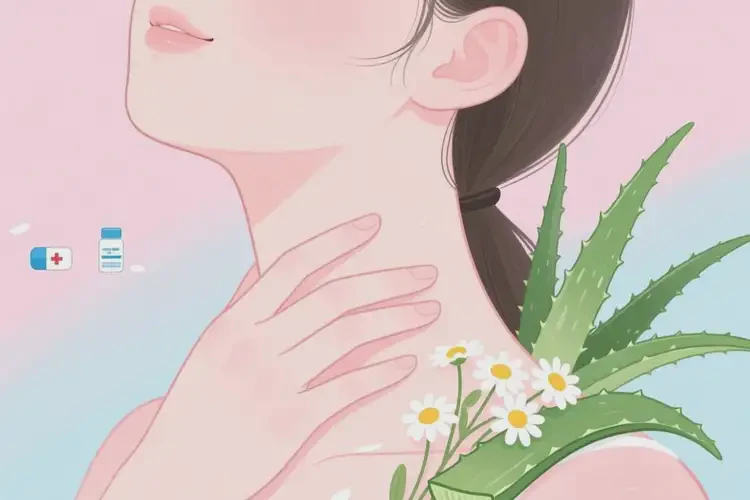 女生脖子有濕疹可不可以徹底自愈(圖2)