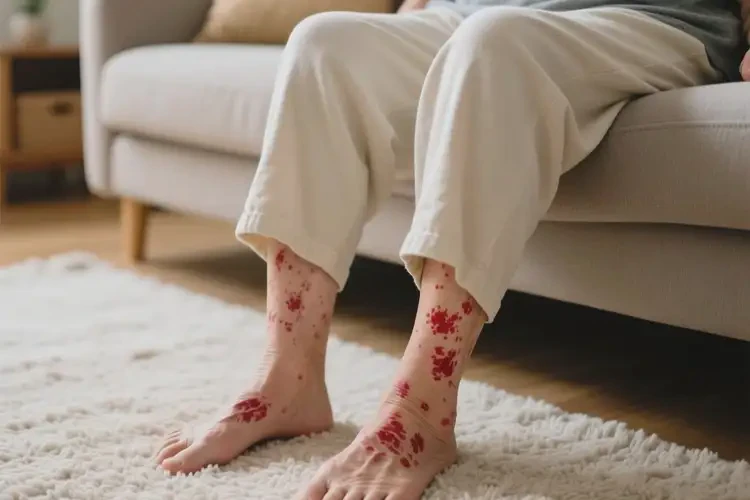 老人全身出濕疹不管它會(huì)自己好嗎(圖2)