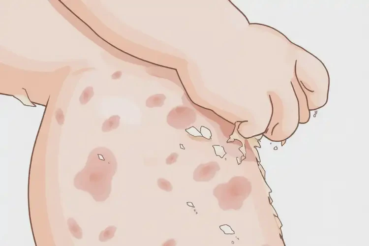 少兒小腿容易長濕疹不管它會自己痊愈嗎(圖1)