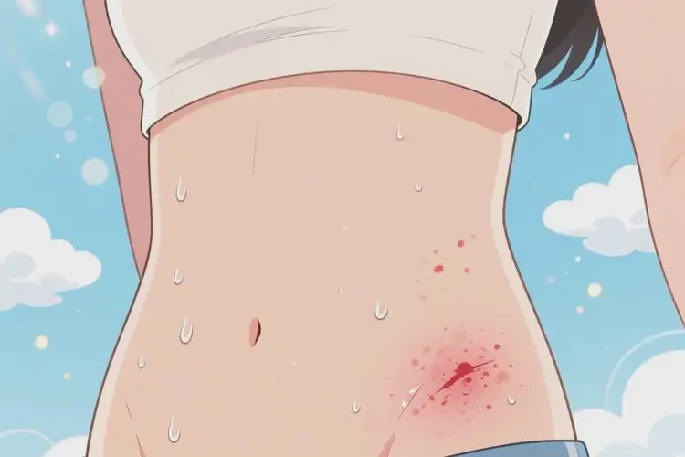 女生肚子起湿疹能靠自己自愈吗(图2)