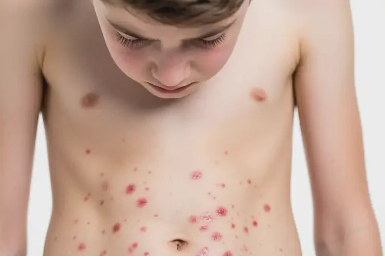 青少年肚子出现湿疹不管它会自己痊愈吗(图3)