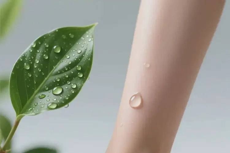 女人小腿上偶爾長濕疹不管它會(huì)自己痊愈嗎(圖1)