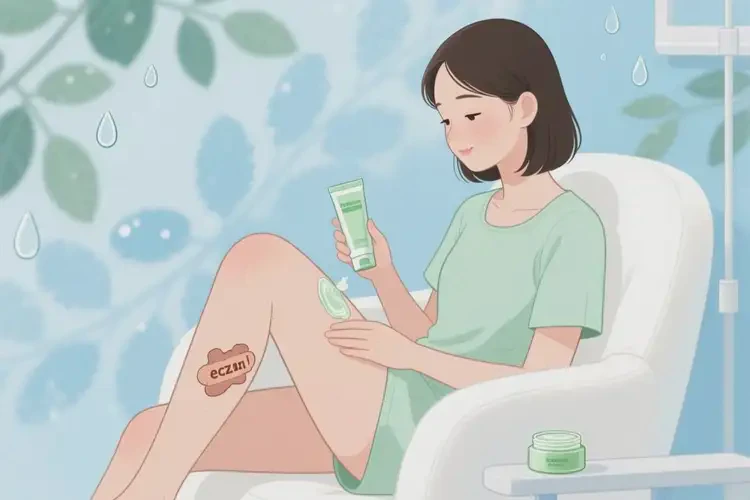 女生大腿上起濕疹不管它會(huì)自己好嗎(圖3)