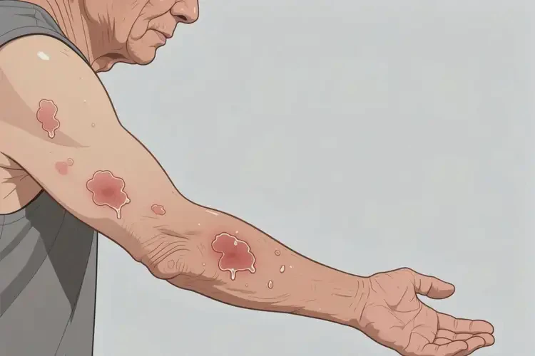 老年人身上經(jīng)常起濕疹能靠自己自愈嗎(圖3)