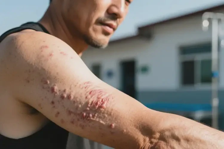 男人身上经常起湿疹不管它会自己好吗(图4)