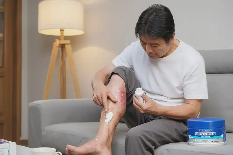 男人小腿容易起濕疹能夠徹底治愈嗎(圖2)
