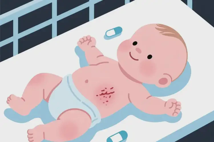 嬰幼兒肚子偶爾長(zhǎng)濕疹不管它會(huì)自己好嗎(圖2)