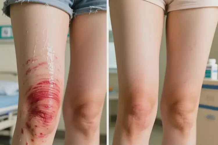 女生大腿偶爾起濕疹能徹底自愈嗎(圖2)